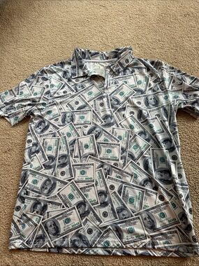 Obnoxious golf polo shirt